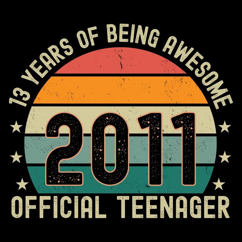 13 ans d’être génial - 13 ans d’anniversaire