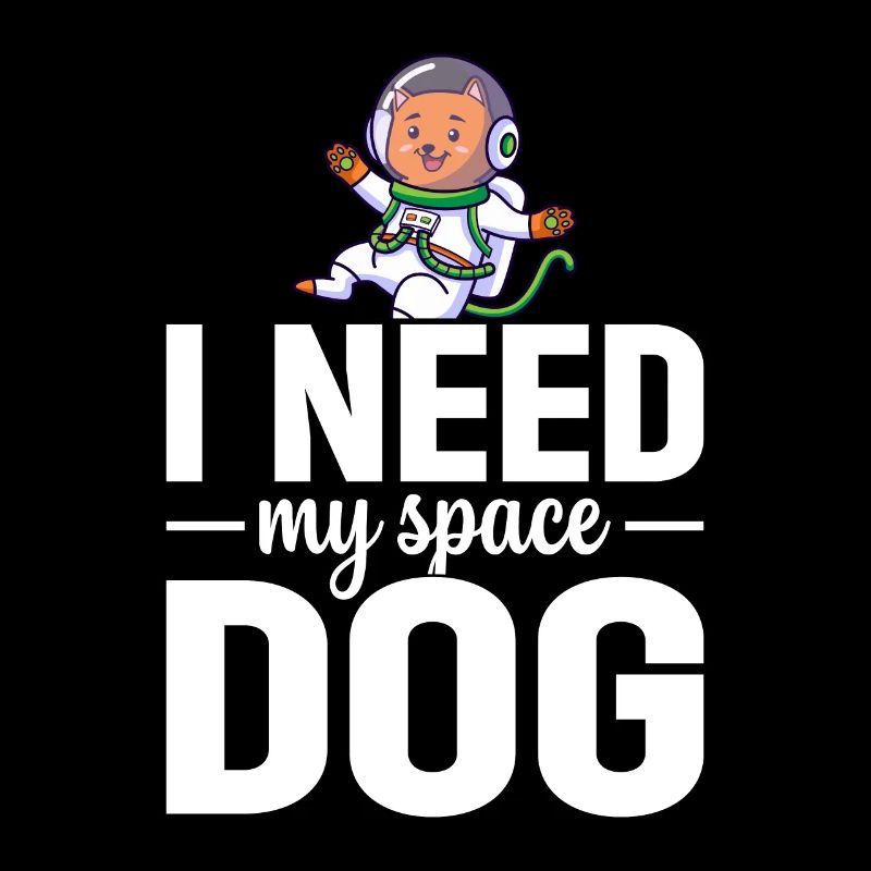 J’ai besoin de mon chien de l’espace Voyage dans l’espace