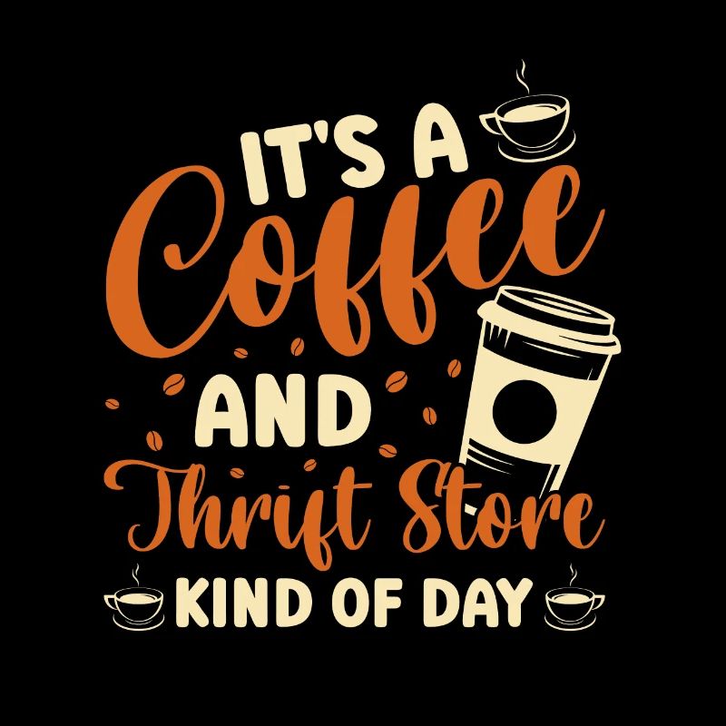 Second-hand goods and coffee day