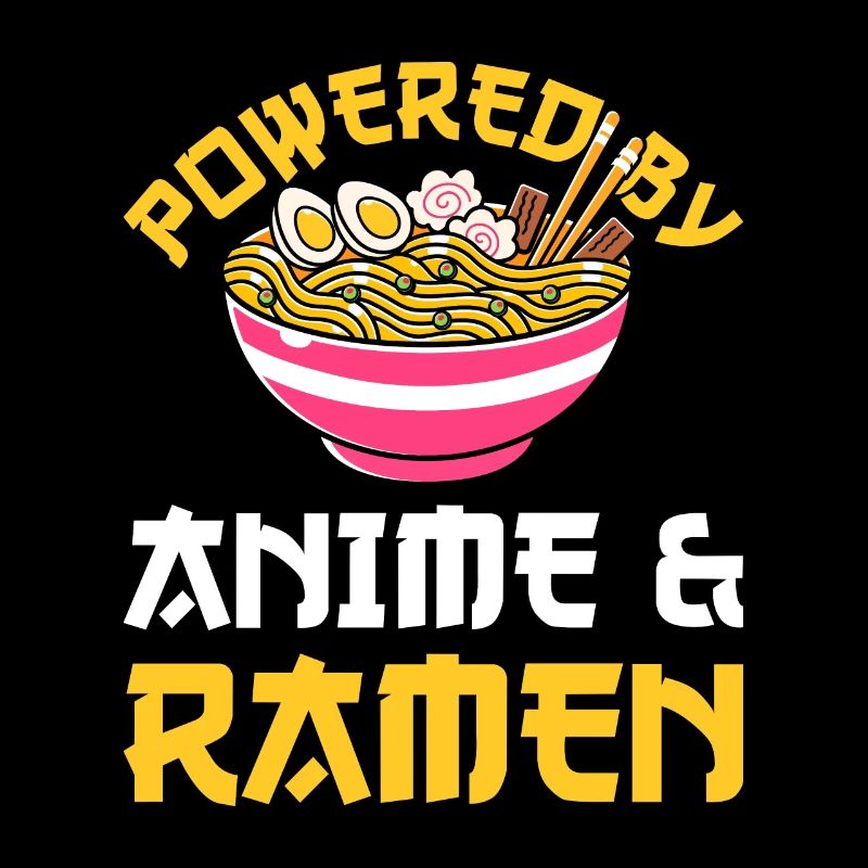 Ramen owered par des nouilles d’anime