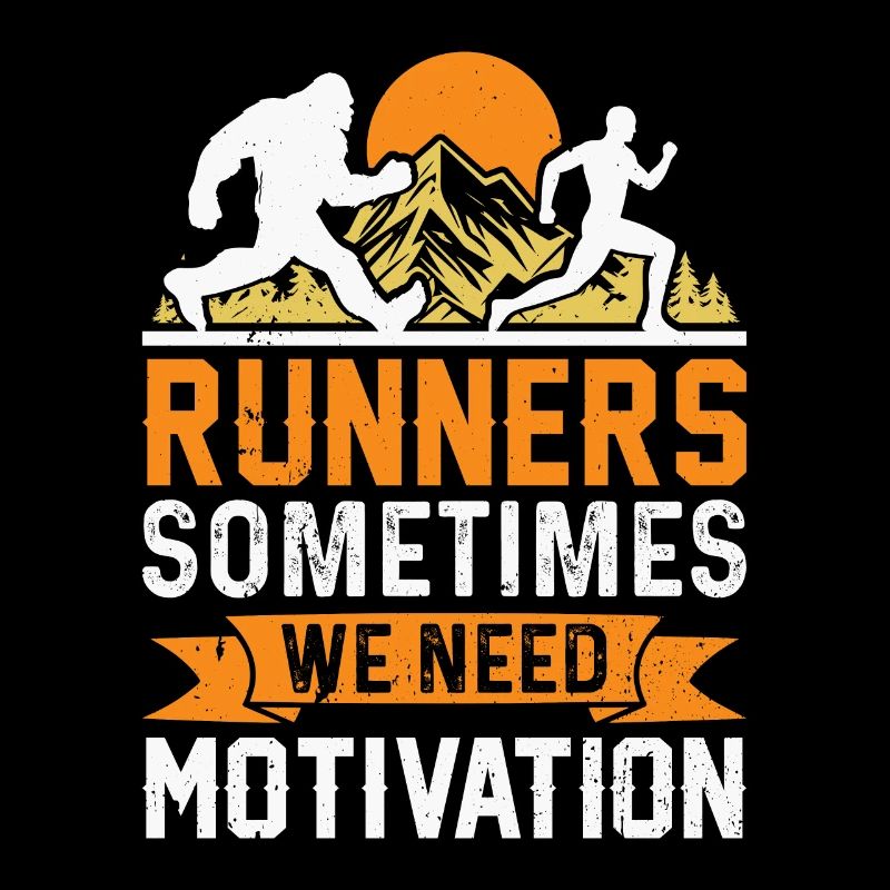 Mountain runner jogging in the mountains