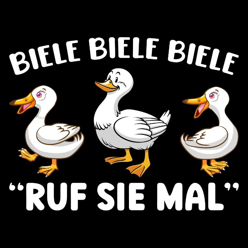 Ruf Sie Mal Biele Biele Biele Enten füttern Meme