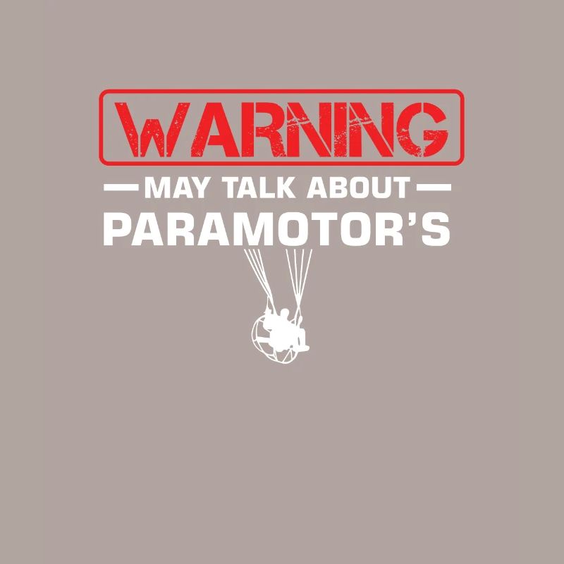 Warnung Paramotors PPG Paragliders Propeller