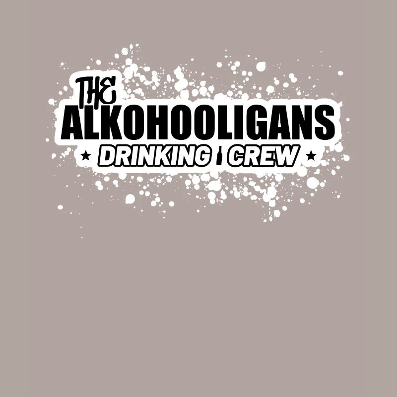 Alkohooligans Drinking Crew Drinking Group Shirt