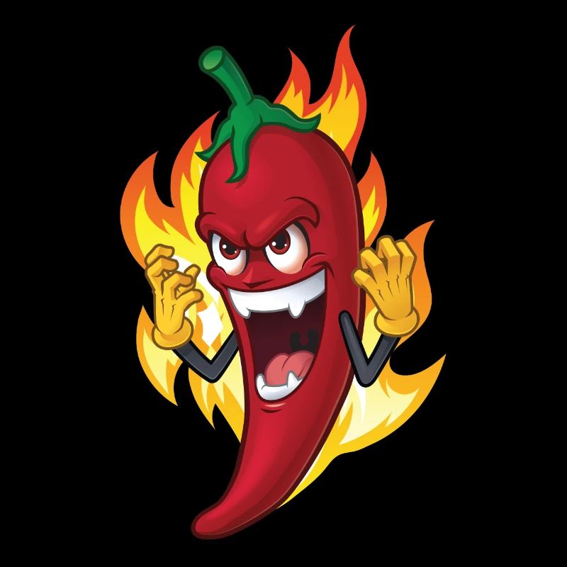 Chili Pfeffer Scharfes Essen Geschenkidee