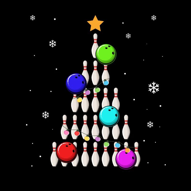 Bowling Arbre de Noël Bowling Bowling Noël