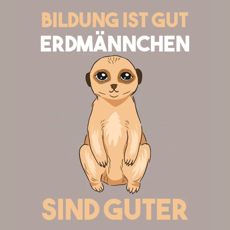 Lehrer Schule Schüler Erdmännchen Erdmännchen