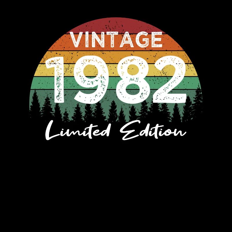 40th Birthday Vintage 1982 Édition Limitée
