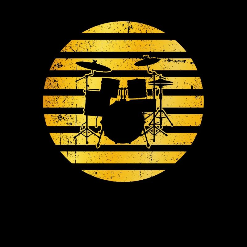 Logo doré de la batterie