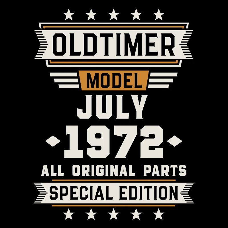 Oldtimer July 1972 Birthday Gift