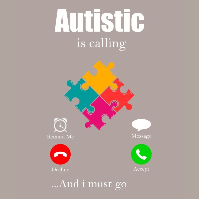 Autismus Geschenk Autist Asperger ADHS Autism
