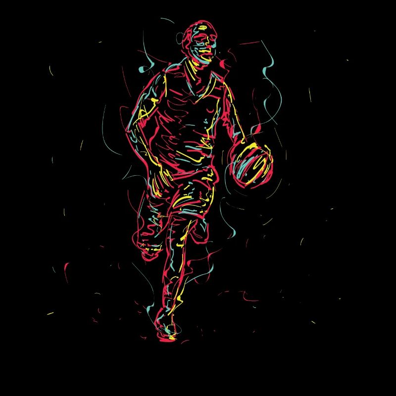 Basketteur de basket-ball
