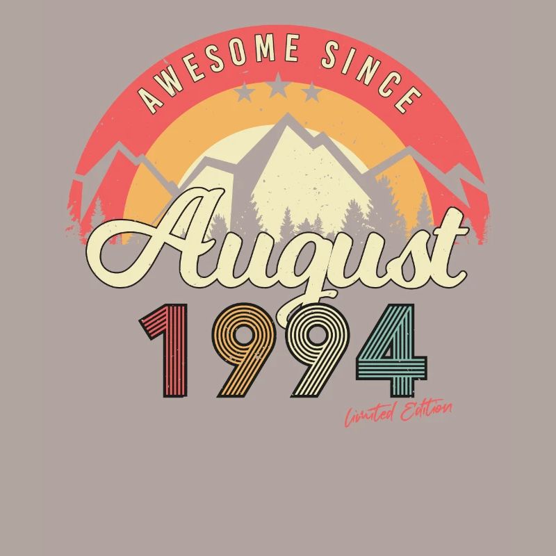 Mois de naissance Août 1994