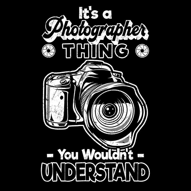 It's a thing with photography that you
