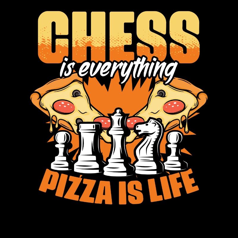 Funny chessboard game humor for a