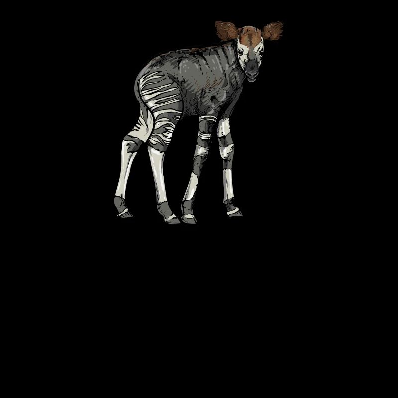 Okapi I Girafe de la forêt tropicale pour