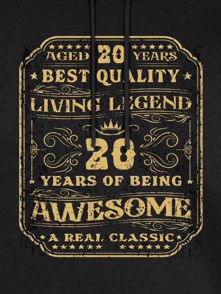 20 födelsedag 20 år man 20 år legendarisk 20