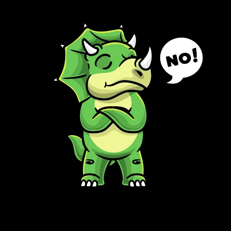 Persistant No Triceratops Dinosaur Dino