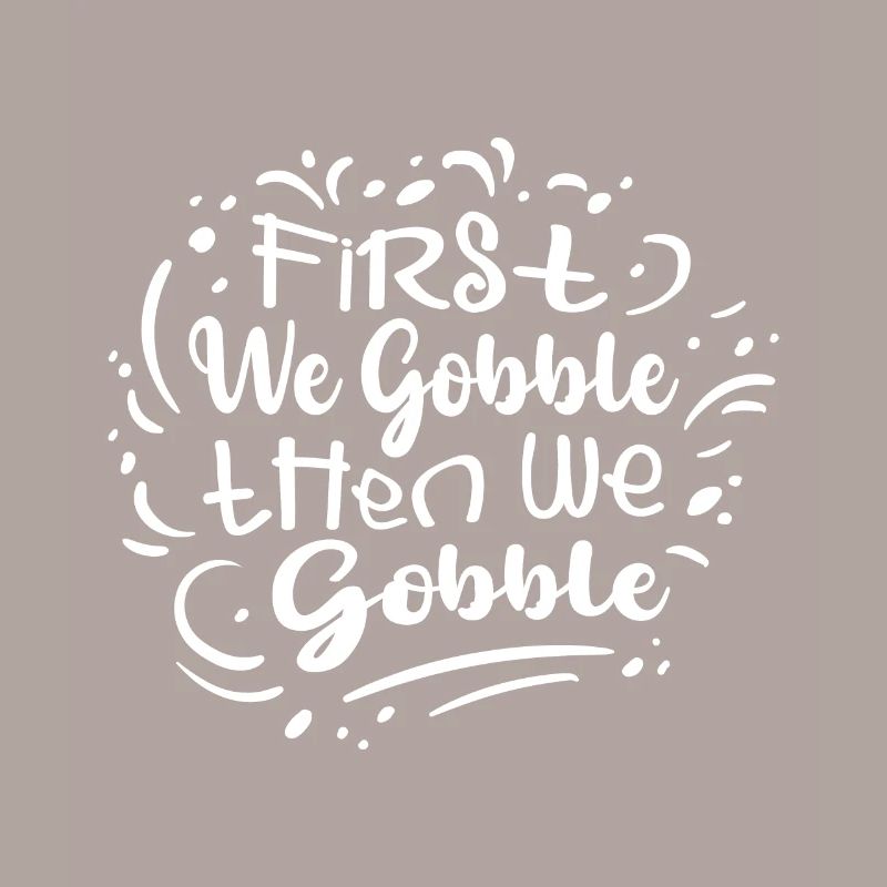 First we devour, then we devour