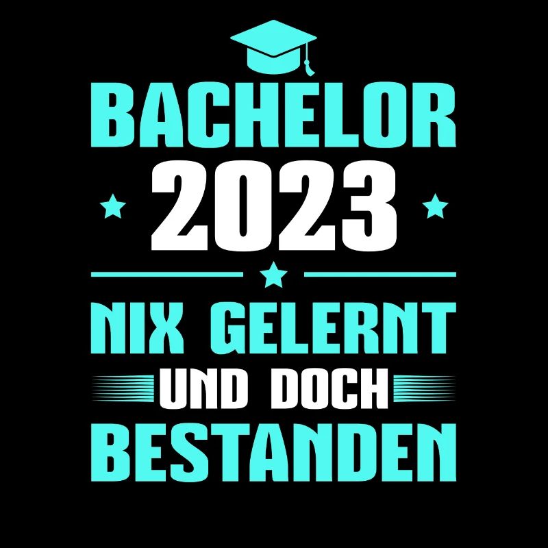 Bachelor 2023 Bestandene Bachelorprüfung Geschenk