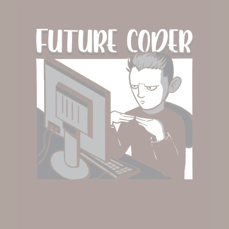 Zukünftiger Coder It Student Programmierer Coding