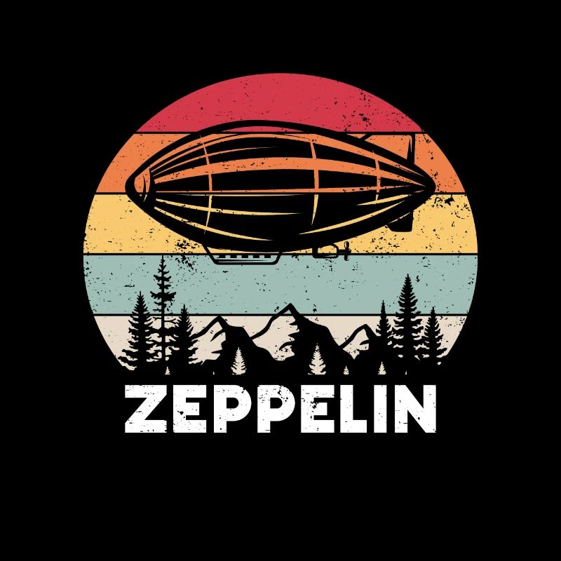 Zeppelin Avion Dirigeable Aviation guidée