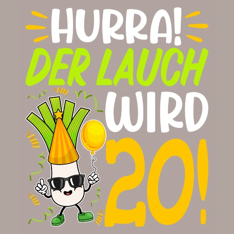 Hurra der Lauch wird 20 Geburtstag