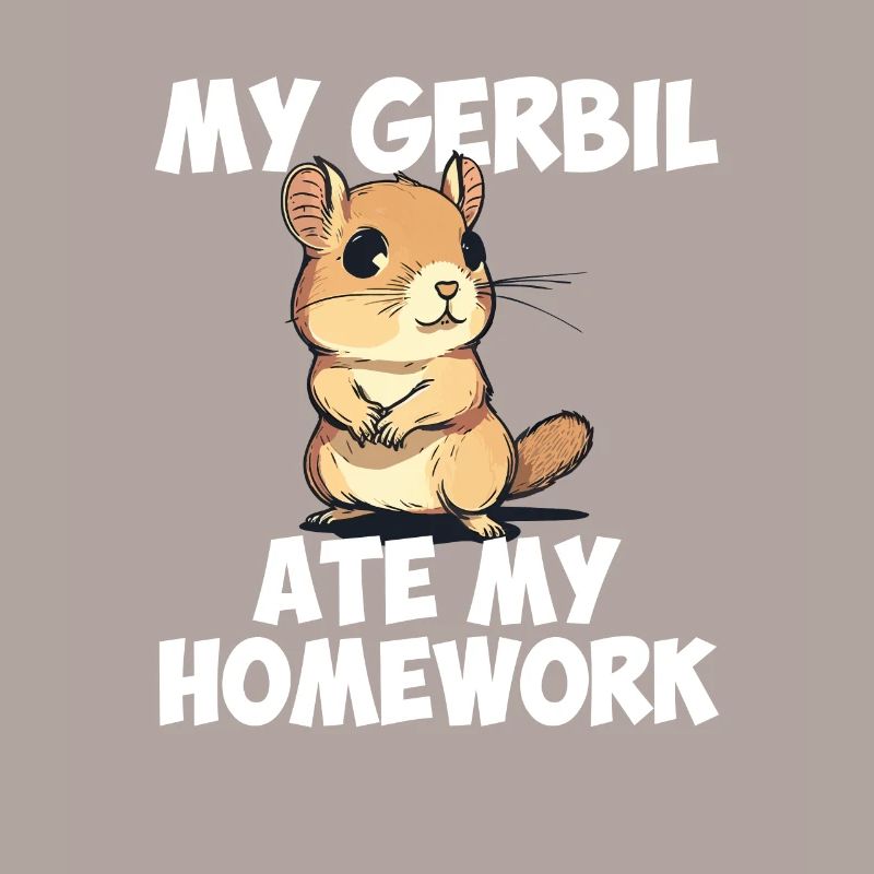 Gerbille a mangé mes devoirs, gerbille