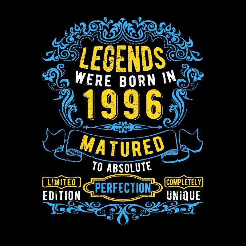 Legenden wurden 1996 Geboren Geburtstag
