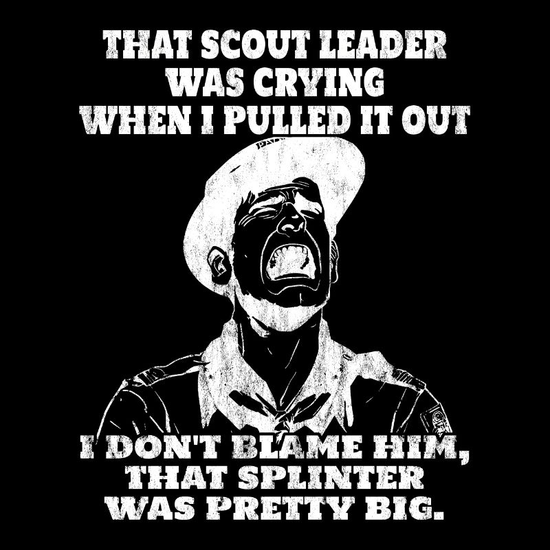 Camping Scouting - Funny Scout Father