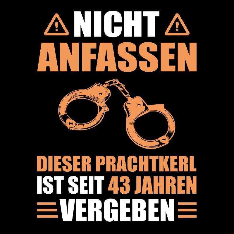 Bleihochzeit Ehemann 43 Hochzeitstag Geschenk