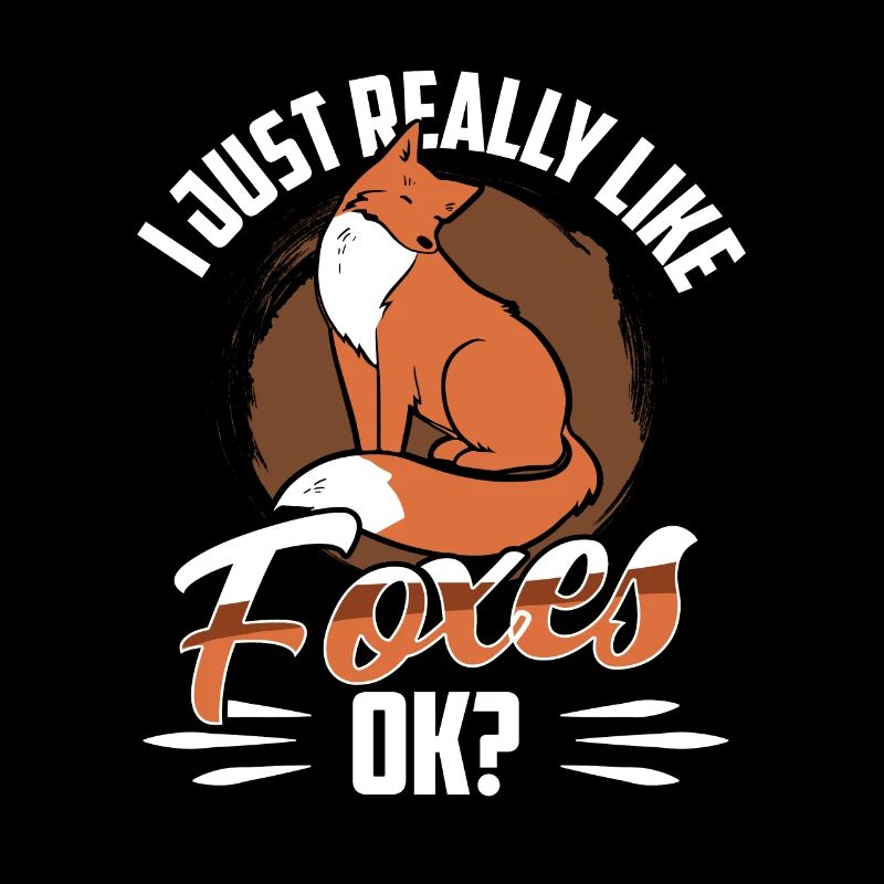 I just like foxes very much fox animal lover