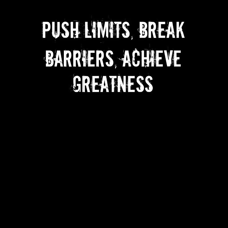 Fitness - Push limits, break barriers, achieve