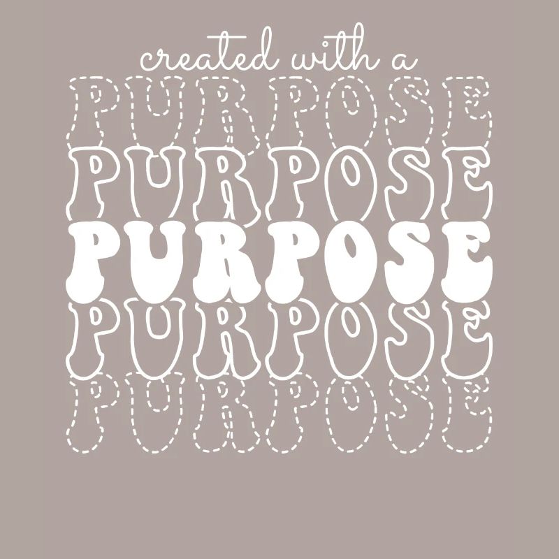 Created with a Purpose Groovy Bible Verse