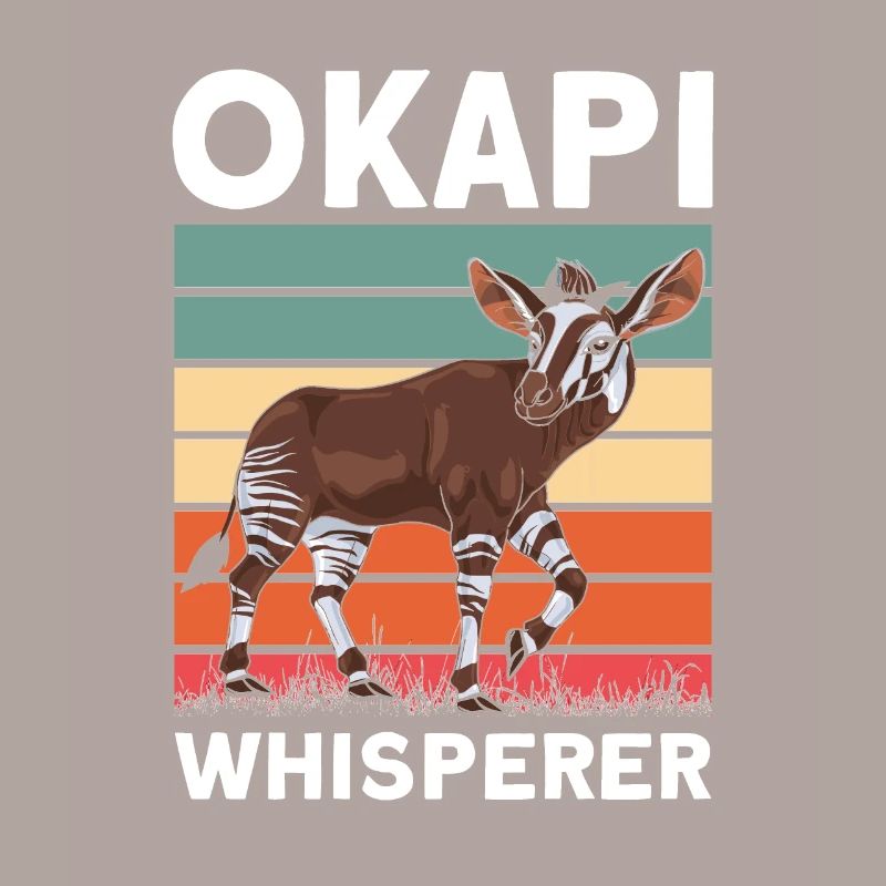 Funny zookeeper okapi lover