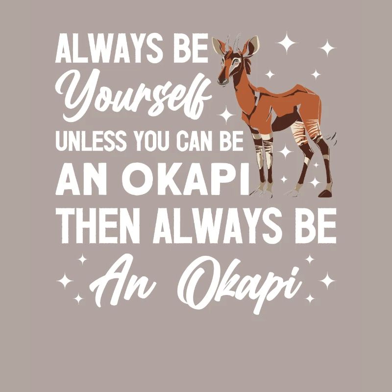 Funny zookeeper okapi lover