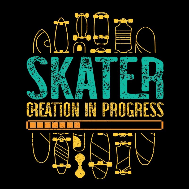 Conception de planche à roulettes pour skateboarder