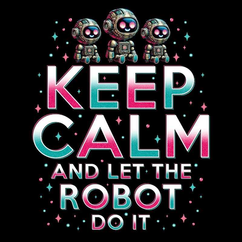 Robotik Ingenieur Keep Calm And Let Robot Do It