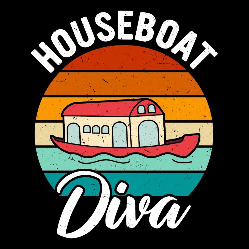 Witziger Hausboot Spruch