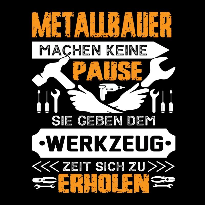 Metalworkers don't take a break