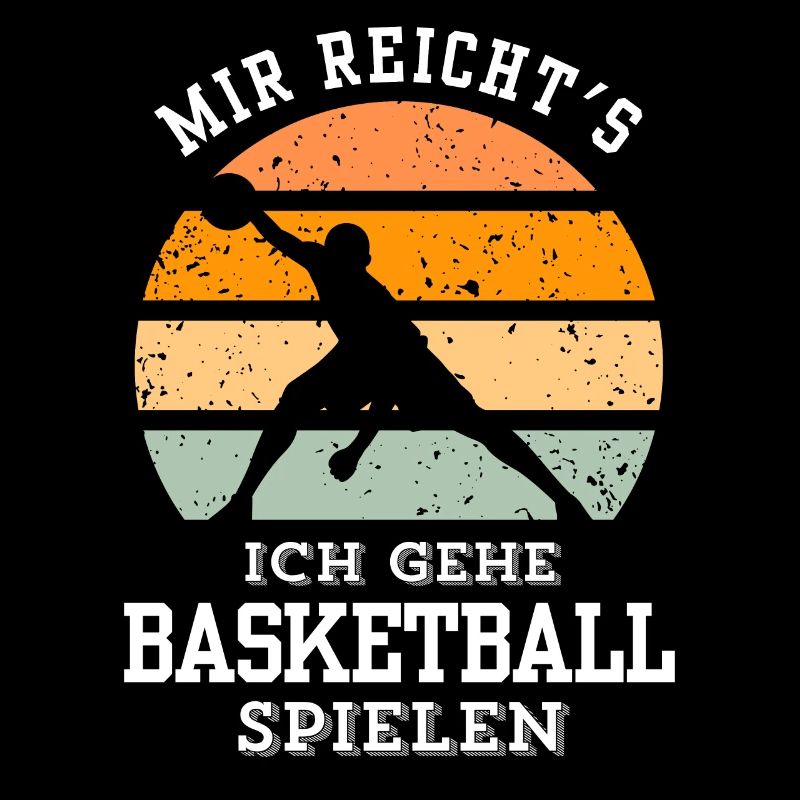 Basketball Tshirt B-Ball Dunking Rebound Spieler