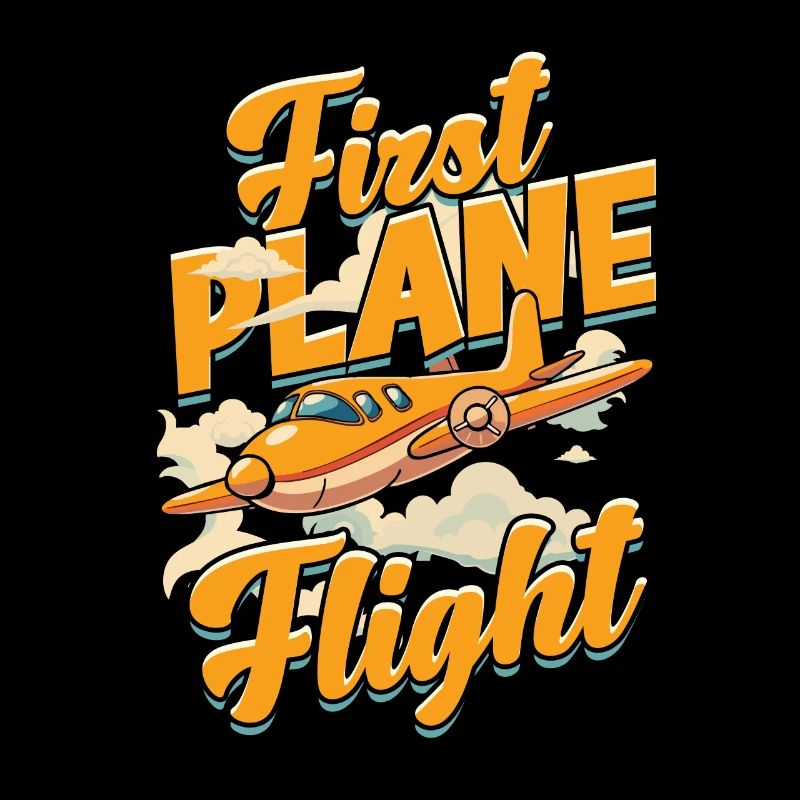 Erster Flug Flugzeugflug
