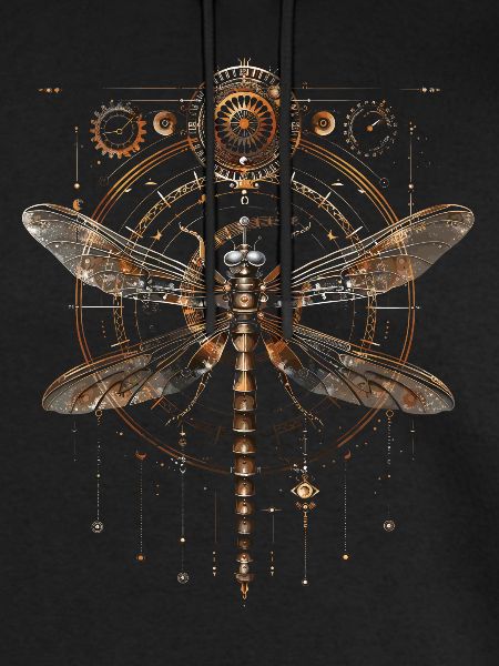 Steampunk-libelle