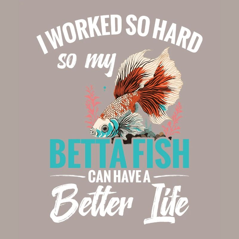 I'm working hard to make my betta fish a
