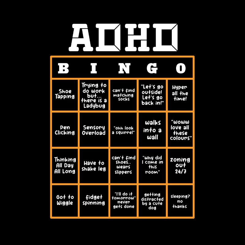 ADHS ADHD Aufmerksamkeit Defizit Geschenk