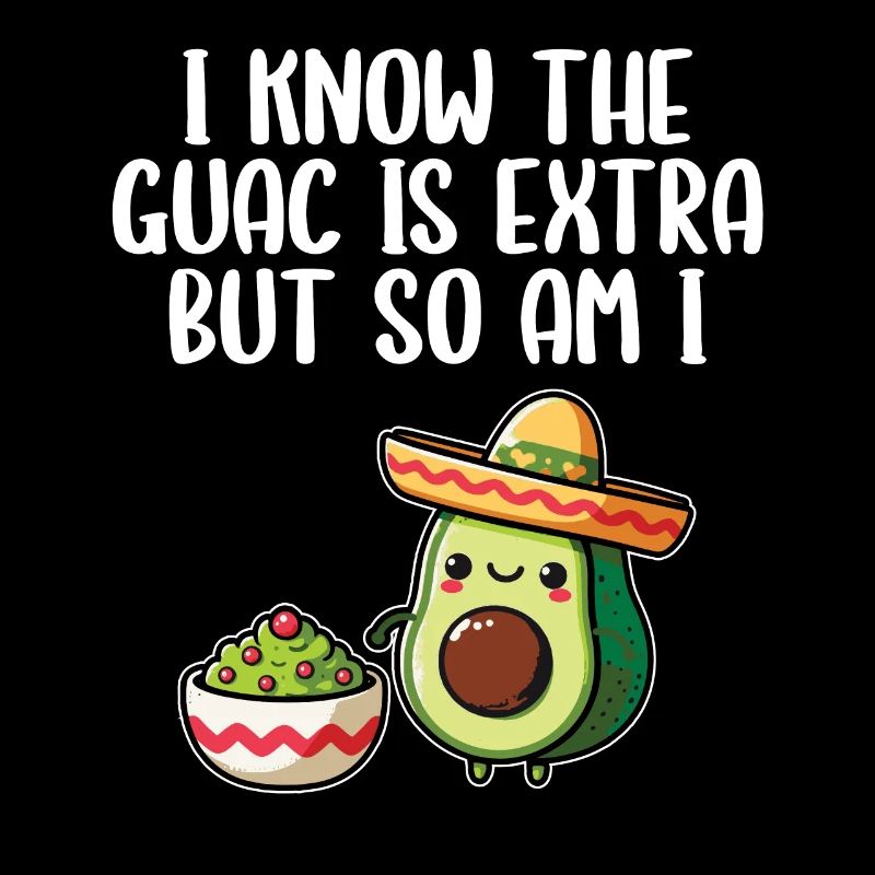 Avocat Guacamole Vegan Cadeau