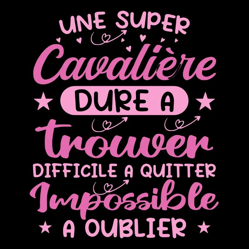 Une Super Cavalière - Cadeau cavalière