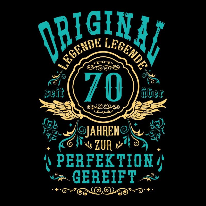 70. Geburtstag Geschenk - Original Legende