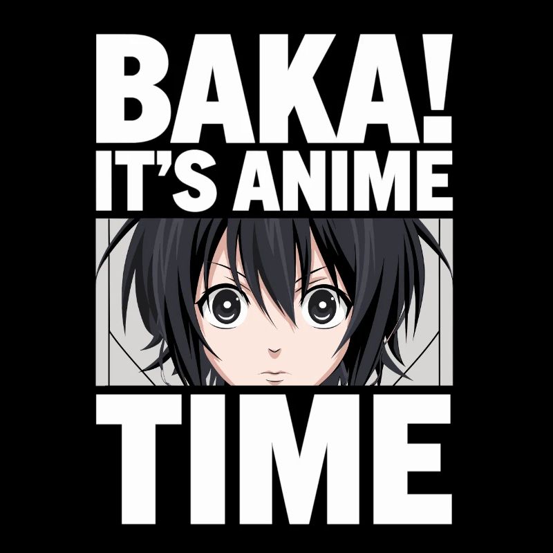 Baka! It's Anime Time – Funny Anime Design