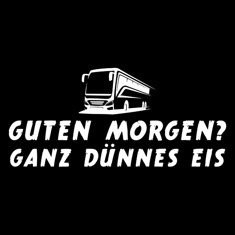 Bus Schulbus Ganz dünnes Eis Busfahrer